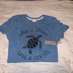 NWT “Save a Turtle” T-shirt Women’s Size S